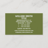 Love Match Makerの検索 名刺 (裏面)