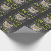 Love Math and Cats数学者おたく ラッピングペーパー (角)