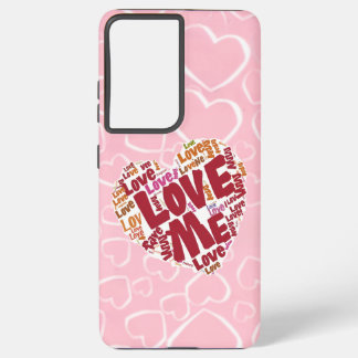 Love Me – 電話ケース Samsung Galaxy S21 Ultraケース