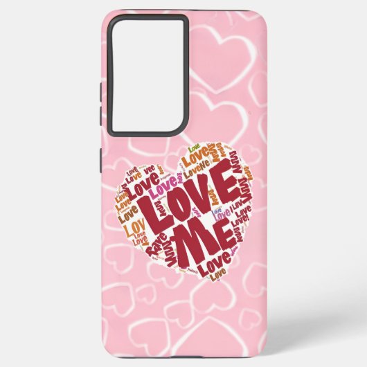 Love Me – 電話ケース Samsung Galaxyケース (裏面)