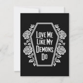 Love Me Like My Demons Do Dark  シーズンカード (正面)