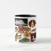 Love me, love my dog humorous マグカップ (中央)