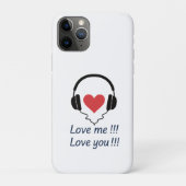 LOVE ME LOVE YOU Case-Mate iPhoneケース (裏)