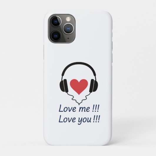 LOVE ME LOVE YOU Case-Mate iPhoneケース (裏)