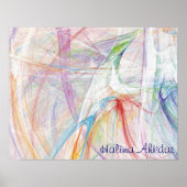 Love Me Peace Poster, Halima Ahkdar Studios ポスター (正面)