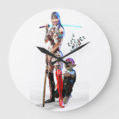 LOVE ME TENDER ラージ壁時計 (正面)