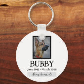 Love Memorial Funeral Pet Loss In Our Hearts Forev キーホルダー (正面)