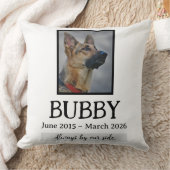 Love Memorial Funeral Pet Loss In Our Hearts Forev クッション (ブランケット)