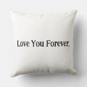 Love Memorial Funeral Pet Loss In Our Hearts Forev クッション (裏面)
