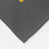 Love Menorah Chanukah Light Hanukkah Blue Coquette フリースブランケット (角)