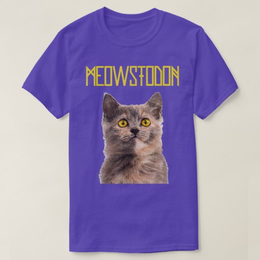Love Meowstodon Classic Music Arts Rock Band For M Tシャツ (デザイン正面)