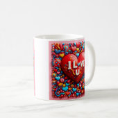 Love message Mug コーヒーマグカップ (正面右)
