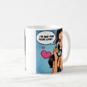 Love message Mug コーヒーマグカップ (正面右)