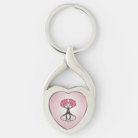 Love Metal Keychainと一緒に成長 キーホルダー (正面)