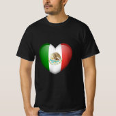 Love Mexico Mens T-Shirt Tシャツ (正面)