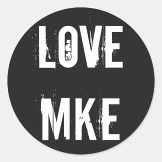 LOVE MILWAUKEE - Love MKE ラウンドシール