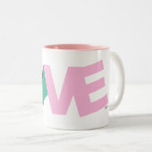 Love Min Pin Mug ツートーンマグカップ (正面右)