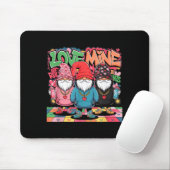 Love Mine Gnomes Urban Street Art Valentines Graff マウスパッド (マウス)