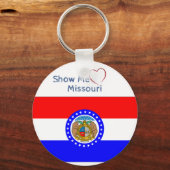 Love Missouriを表示 キーホルダー (正面)