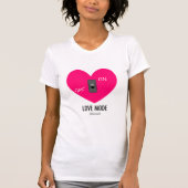 LOVE MODE (ずっと) Tシャツ (正面)
