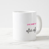 Love mode On ジャンボコーヒーマグカップ (正面右)