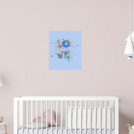 LOVE Modern Cool Typography Graphic Poster Print ポスター