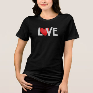 LOVE Modern Heart Graphic Tee トライブレンドTシャツ
