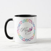 love mom coffee mug for mom gift マグカップ (左)
