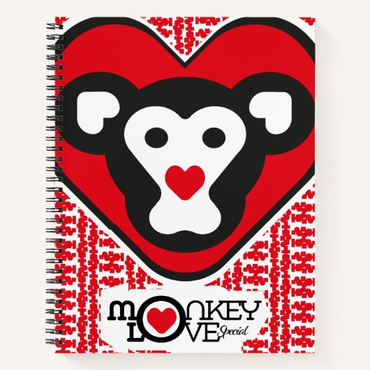 LOVE MONKEY LOVE SPECIAL by Masanser ノートブック (正面)