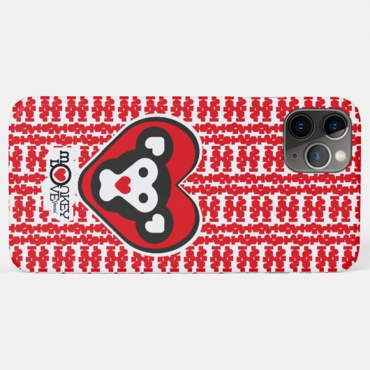 LOVE MONKEY LOVE SPECIAL by Masanser Case-Mate iPhoneケース (裏面(横))