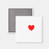 Love Moonshots Funny Startup Wild Disrupt Bold Tec マグネット (正面/裏面)