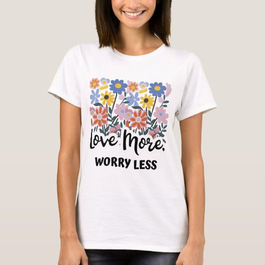 Love MoreフローラTシャツ Tシャツ (正面)