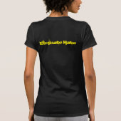 Love More /ヘイトシャツの排除 Tシャツ (裏面)