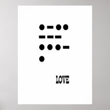 Love -- morse code