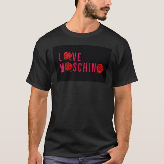 Love Moschino Rose833 Tシャツ (正面)