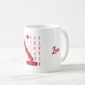 Love Mug コーヒーマグカップ (正面右)