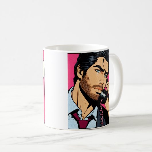 Love Mug コーヒーマグカップ (正面右)