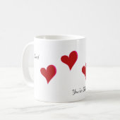 Love Mug コーヒーマグカップ (正面左)