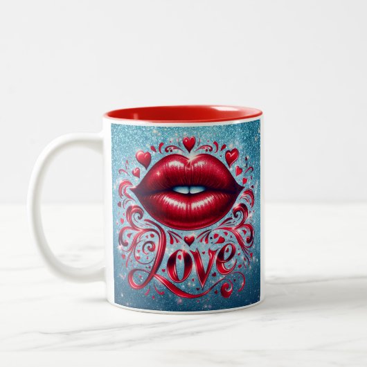 Love Mug ツートーンマグカップ (左)