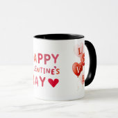 Love Mug, Valentine's Day Gift Coffee Mug  マグカップ (正面右)