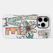 LOVE MULTY FLOWERS iPhone / iPad カーケース iPhoneケース (裏面横)