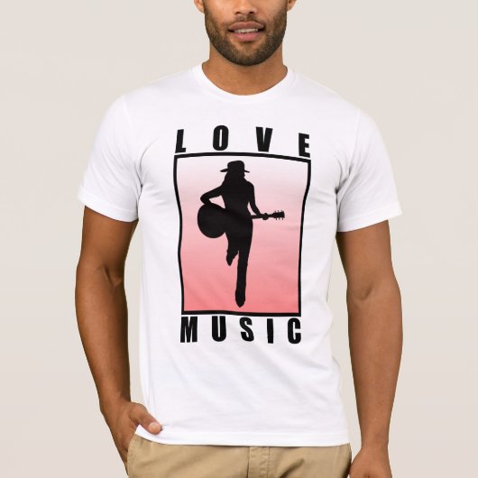 LOVE MUSIC 1 Tシャツ (正面)