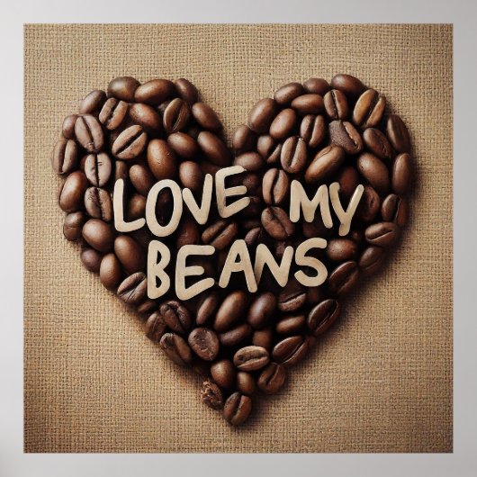 Love My Beans ポスター (正面)