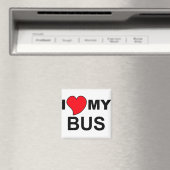 Love My Bus Magnet マグネット (インサイチュ (食洗機))