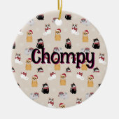 Love my cats セラミックオーナメント (正面)