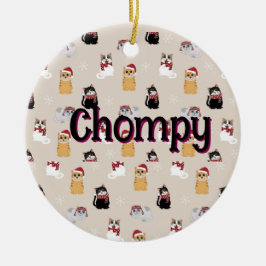 Love my cats セラミックオーナメント