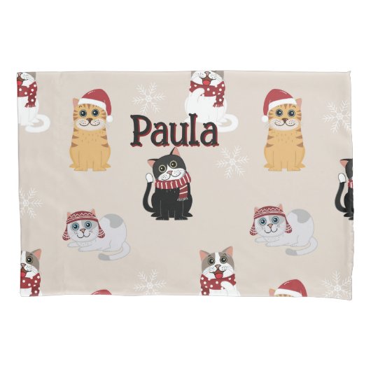 Love my cats 枕カバー (正面)