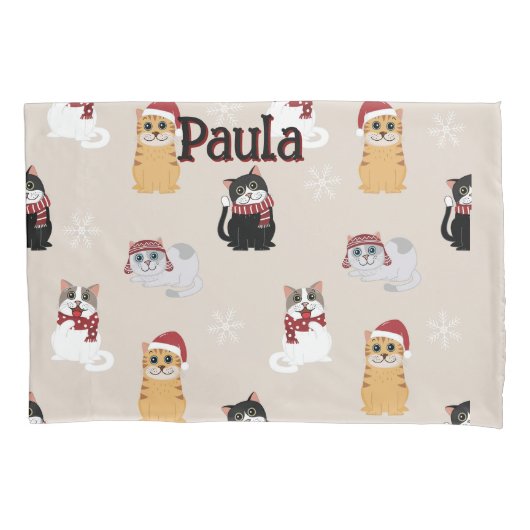 Love my cats 枕カバー (正面)