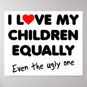 Love My Children おもしろい Poster ポスター