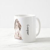 Love My Cocker Spaniel コーヒーマグカップ (正面右)